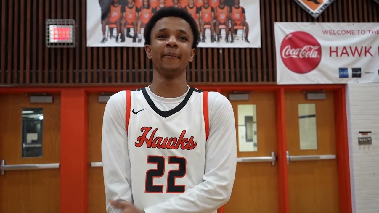DMV Hoop Session interviews Hayfield's John Awoke