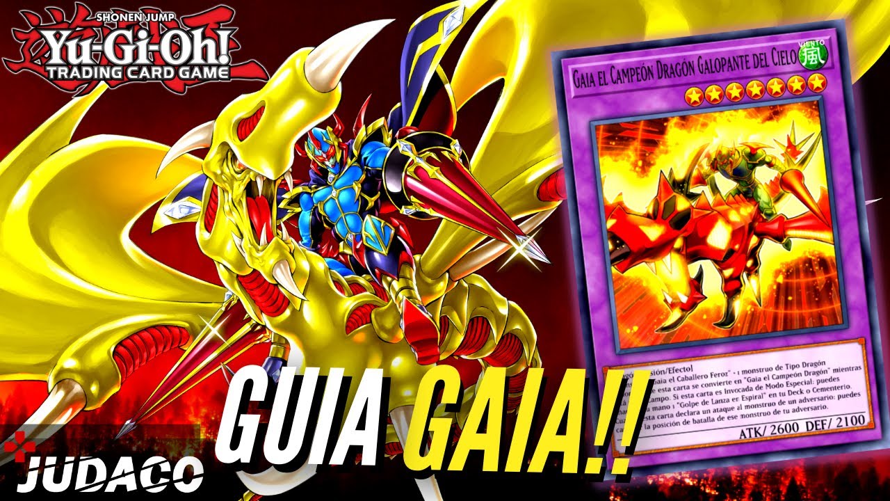 🐎🐉 COMO JUGAR con un Deck GAIA EL CAMPEÓN DRAGÓN en YUGIOH? 🔥 CABALLERO FEROZ Guía Master Duel Links