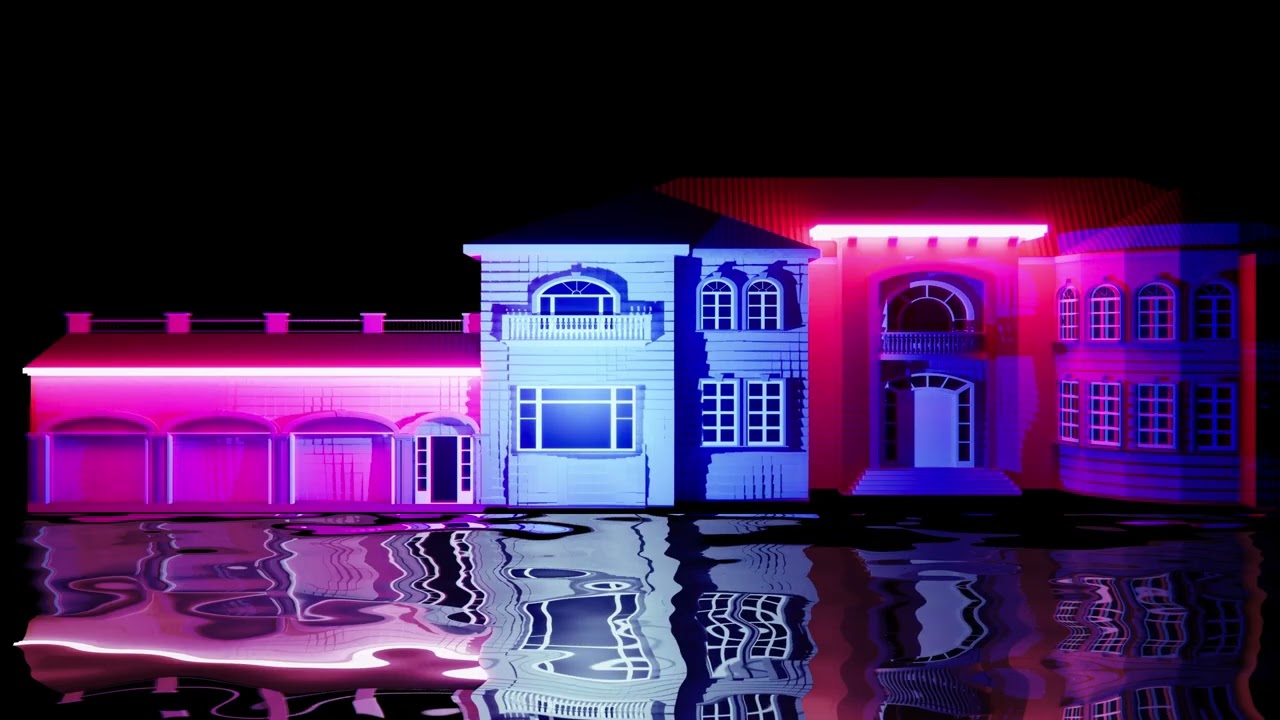 Moon Light | Video Mapping | Château enchanté