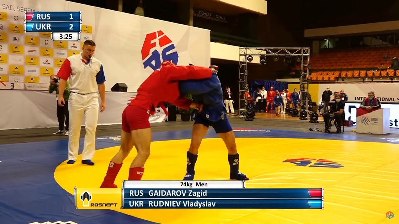 Руднев Владислав (Rudniev Vladyslav) чемпионат мира 2020 по боевому самбо