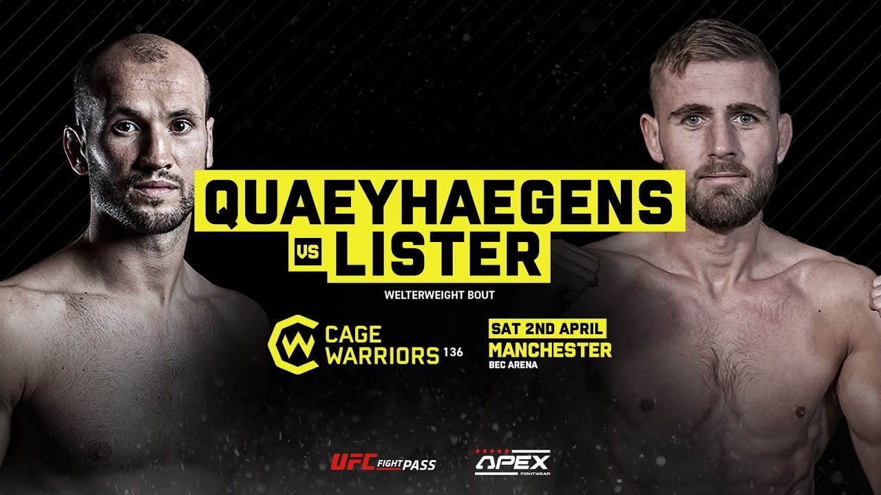 CW136: Jan Quaeyhaegens vs  Kieran Lister