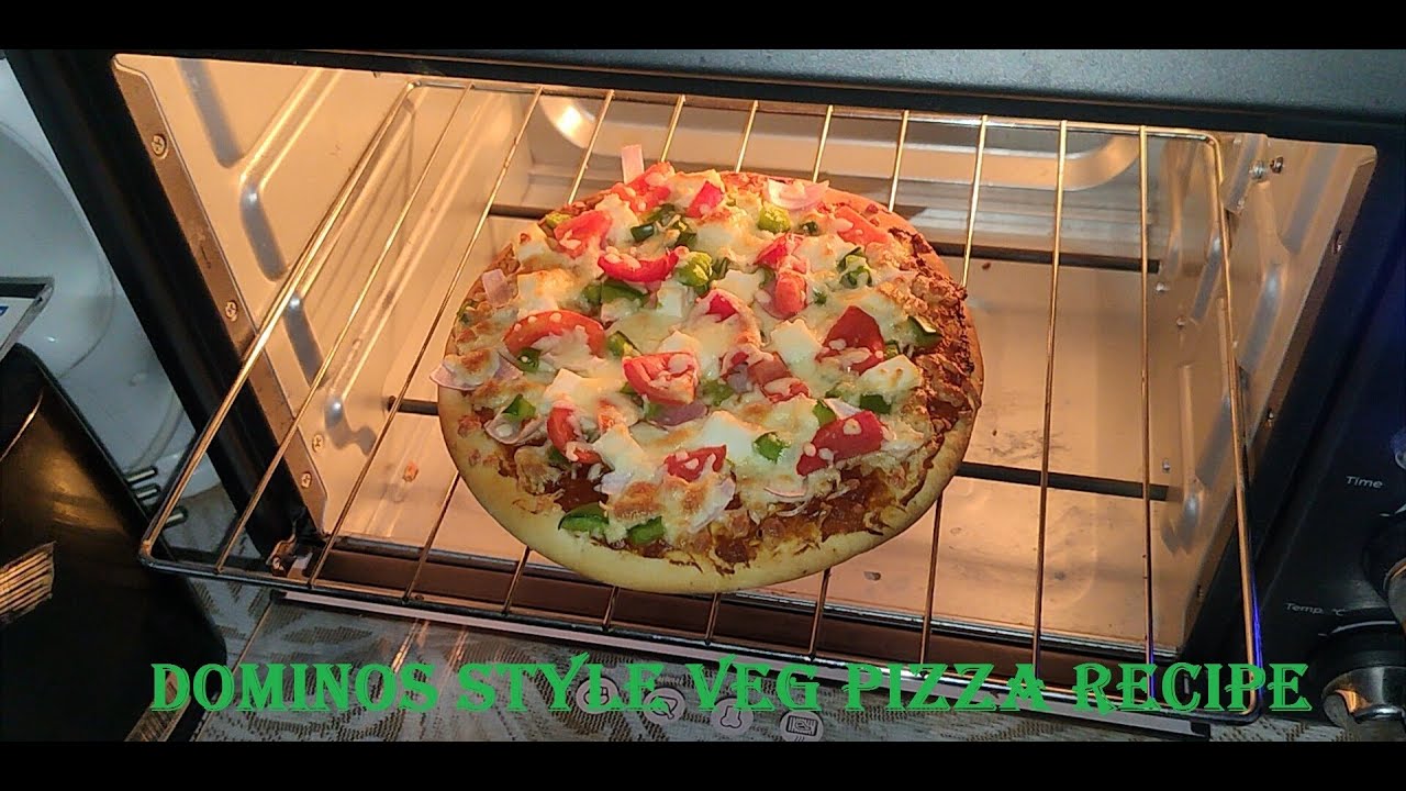डोमिनोज़ जैसा वेज पिज़्ज़ा कैसे बनाते है | Dominos Style Veg Pizza  | Veg Pizza Recipe | Swetadeepakroy