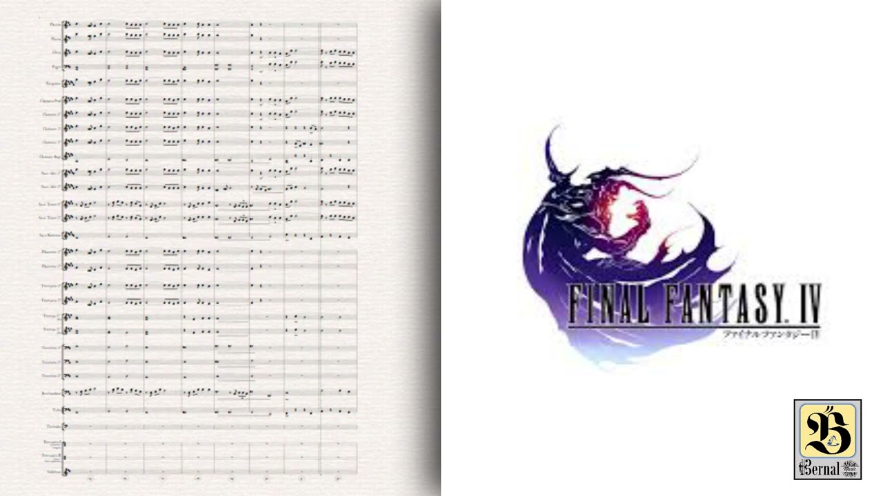 FINAL FANTASY IV - (Tema de Amor)(Arreglos para Banda de Música)