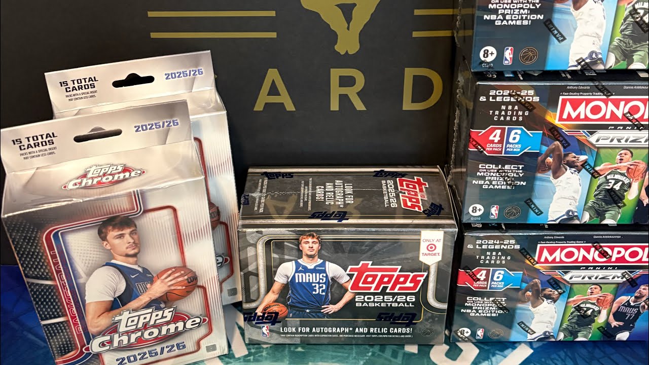 LIVE! Breaks 184 & 185. 2025 NFL Optic blasters. ‘25 Topps Chrome NBA