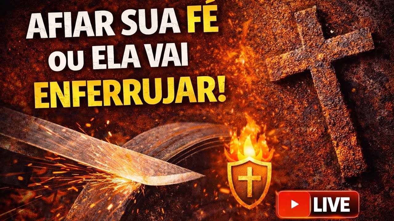 FÉ EMBOTADA OU FÉ AFIADA? Descubra o que está travando sua vida! ⚔️🔥