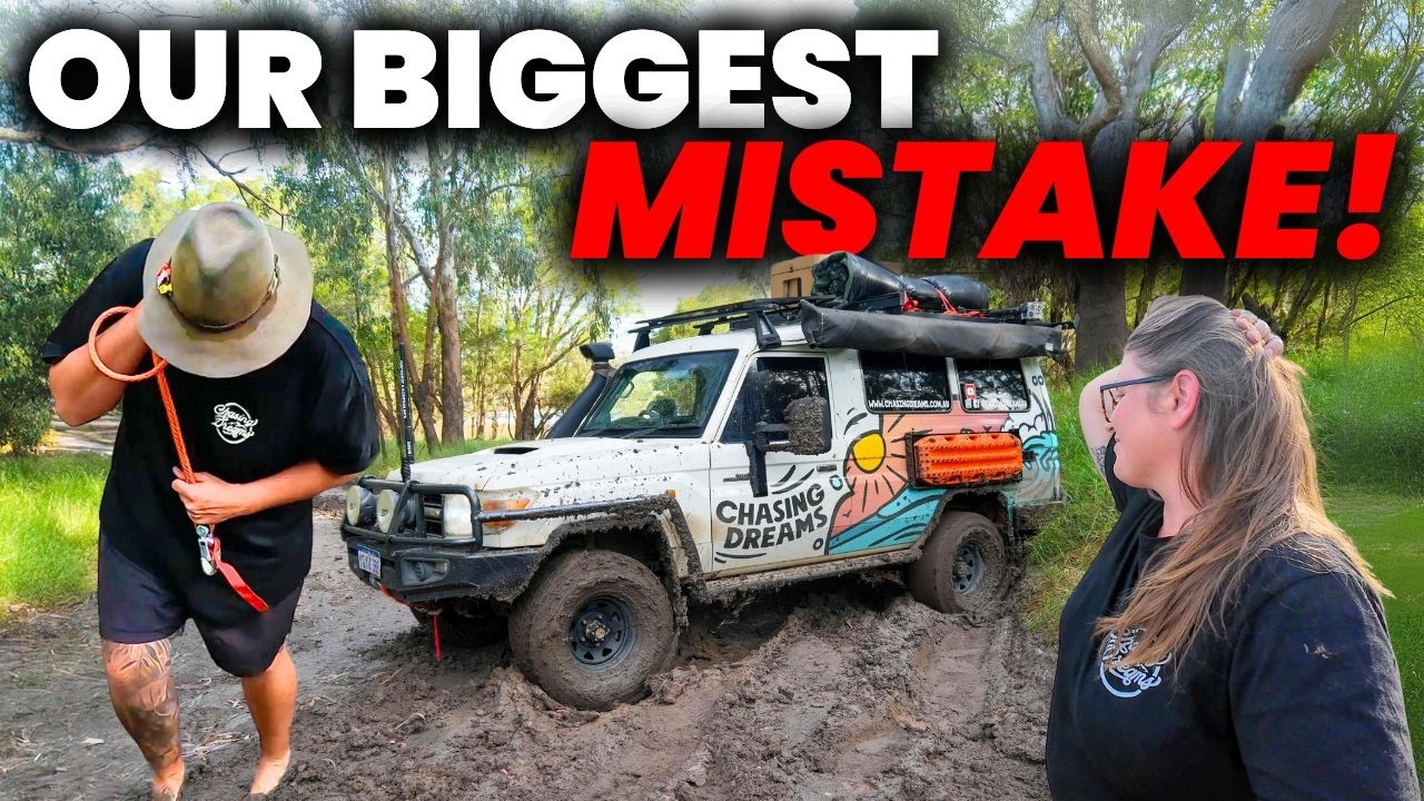 We HAD TO LEAVE! - Bogged 4x4, FISHING, offgrid Camping, TRAVELLING AUSTRALIA