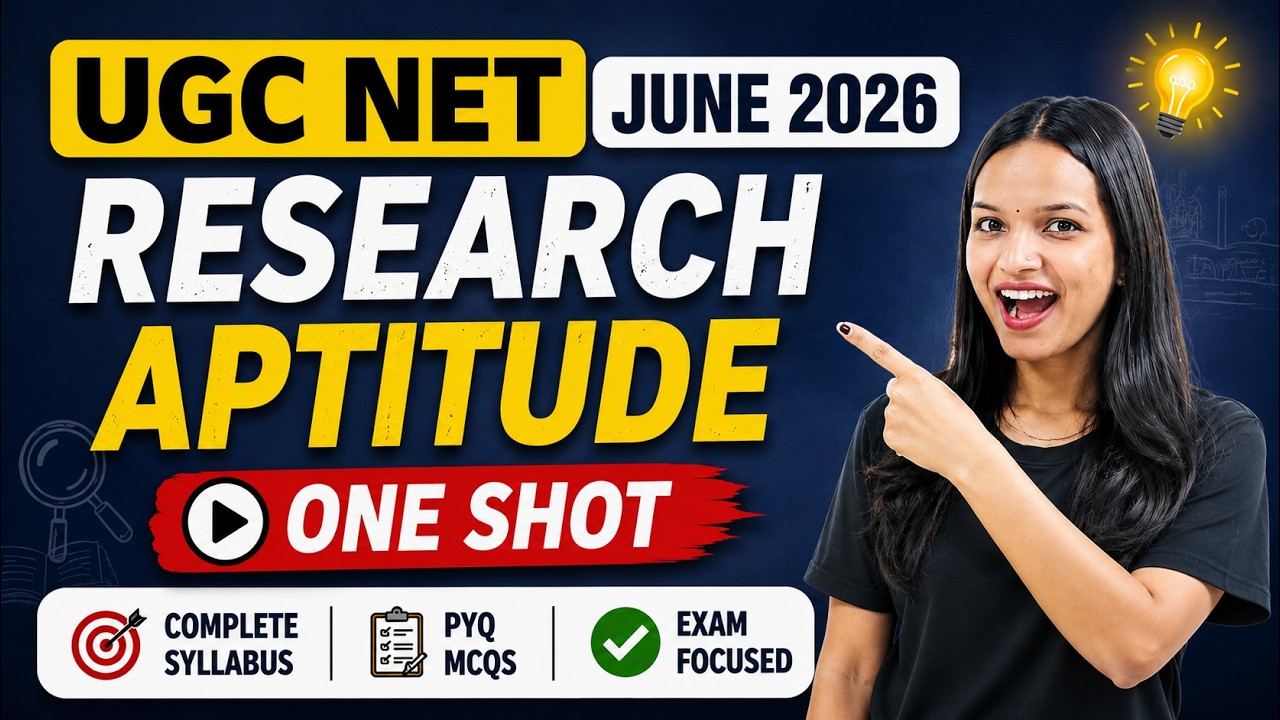 UGC-NET Paper 1 Research Aptitude Complete in One Class #ugcnet #ugcnetpaper1 #research #exam #2026