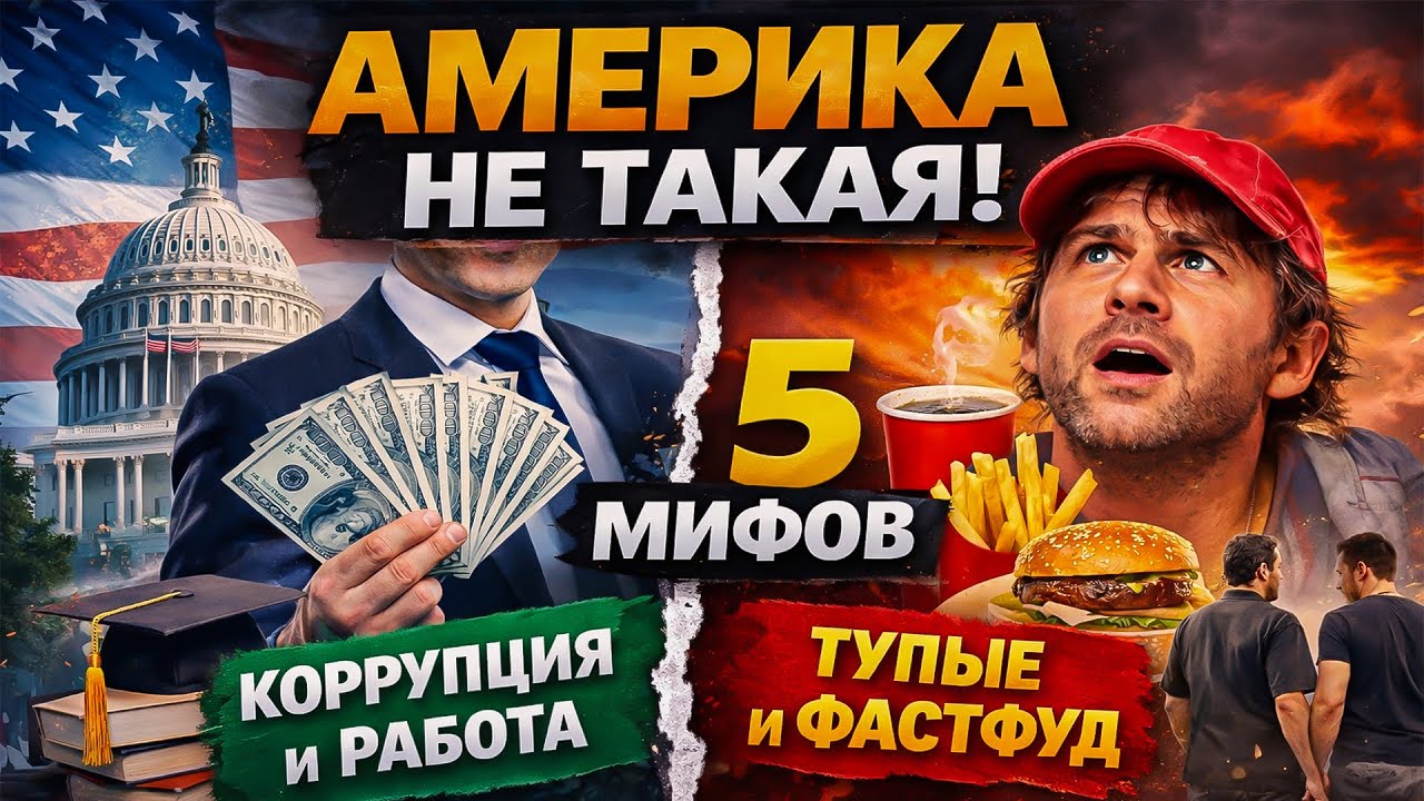 5 главных мифов об Америке, в которые до сих пор верят в СНГ коррупция, работа, еда, интеллект и дру