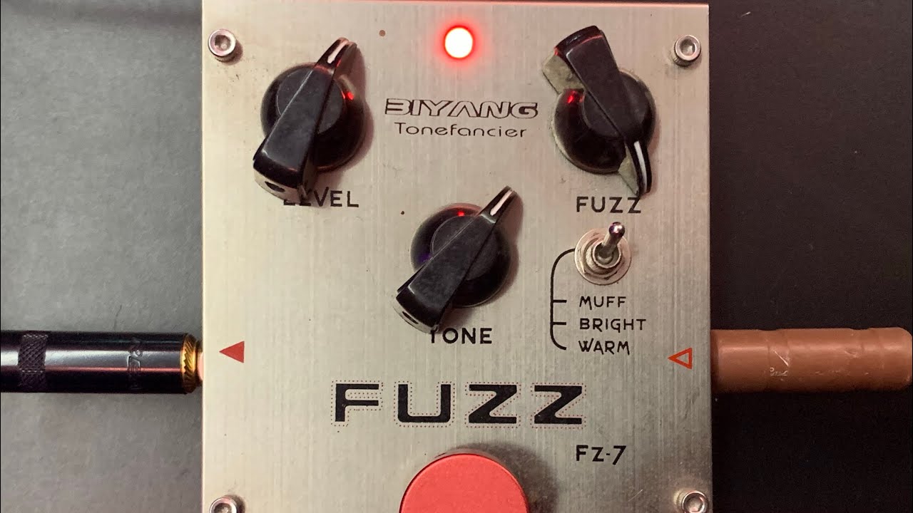 BIYANG Tonefancier  FZ-7 amazing cheap fuzz pedal