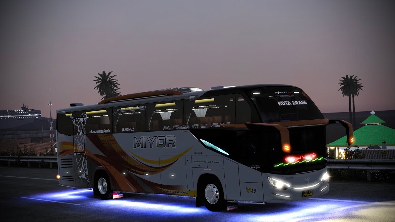 Miyor Avante Grand Captain Full Ngeblong di TOL Trans Sumatra‼️| ETS 2 Indonesia