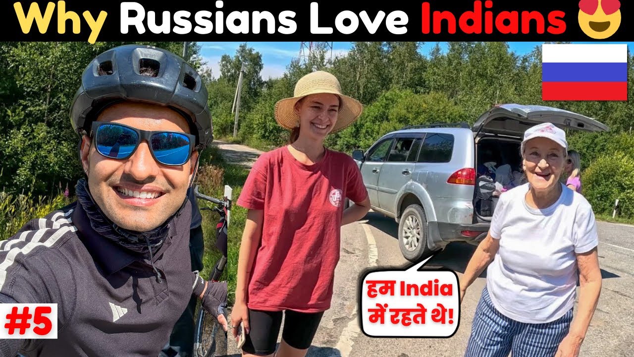 Russian Family Came to India in 1986🇷🇺| India to Russia By Bicycle