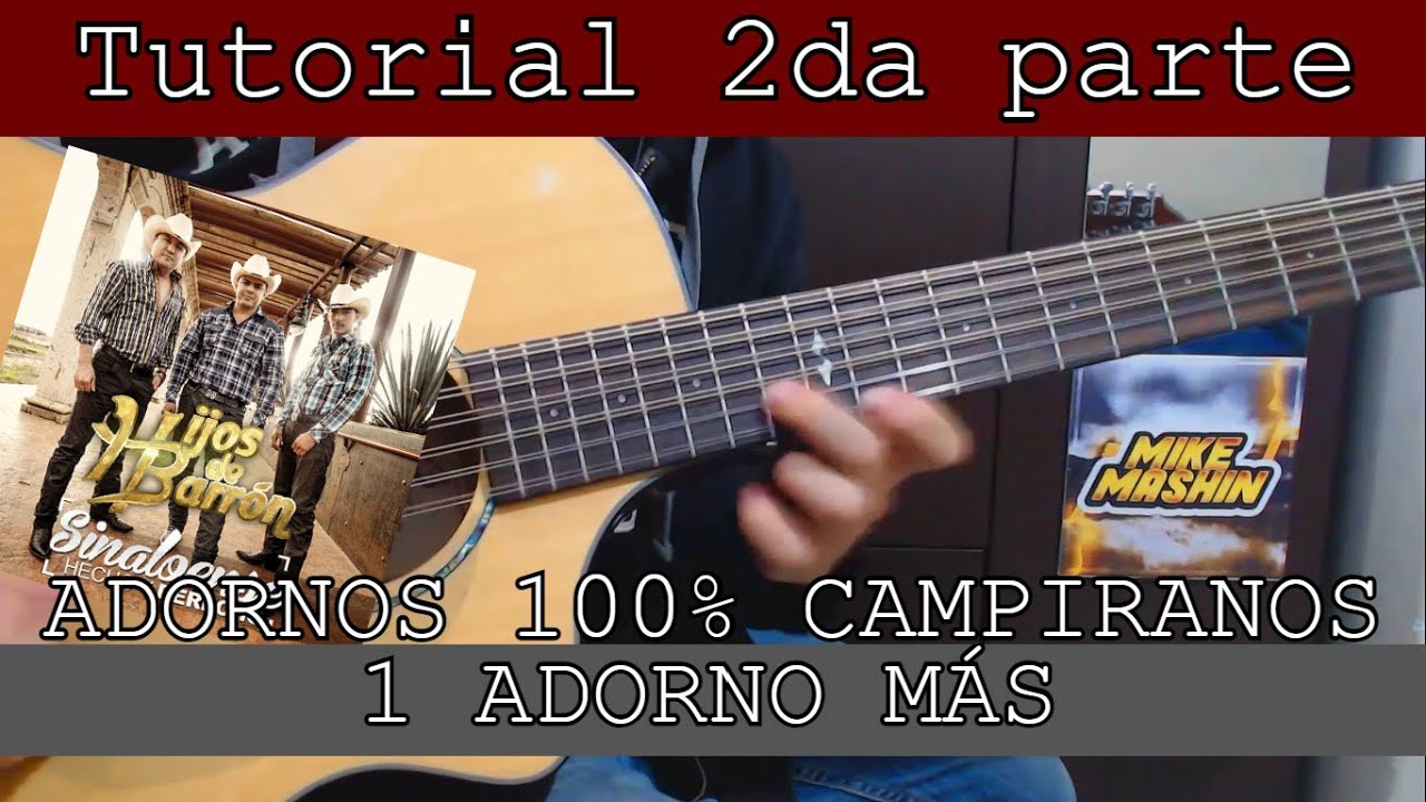 TUTORIAL | 1 ADORNO MÁS | HIJOS DE BARRÓN | LA (A)