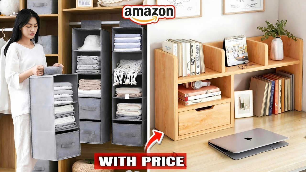 20 Smart Amazon Finds for a Clutter-Free Home | Space Saving Solutions (With Price)