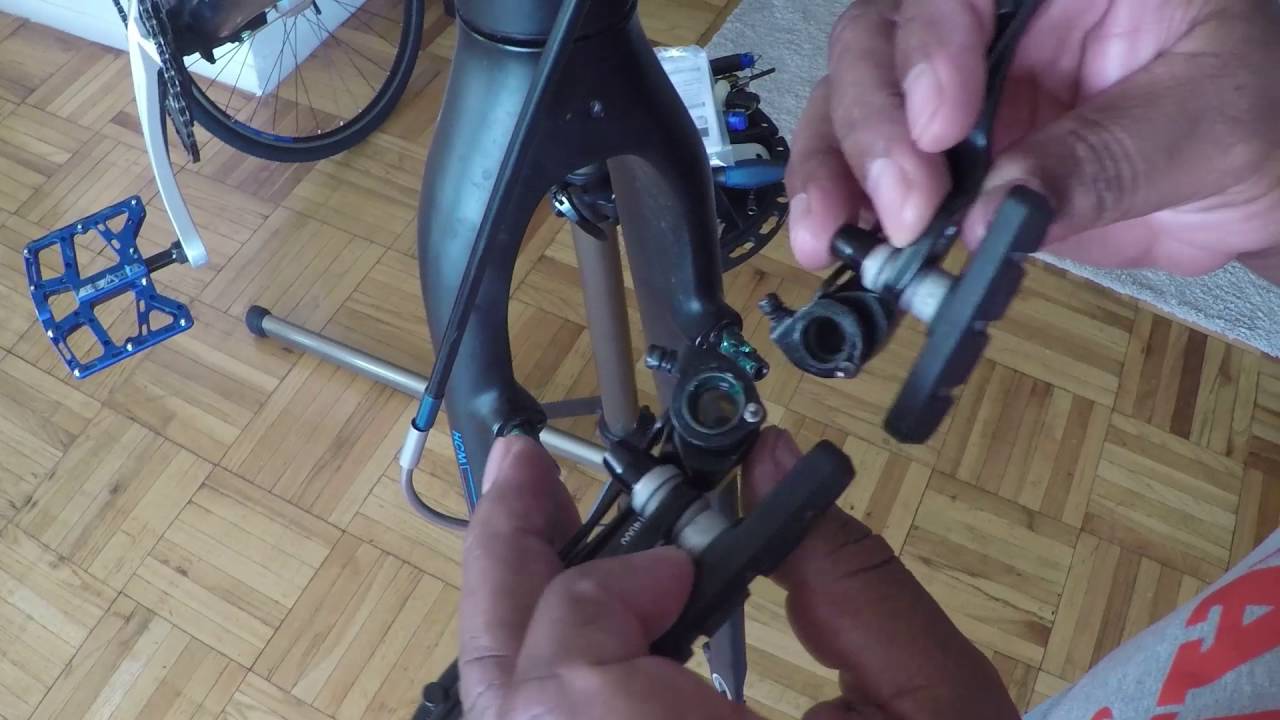 How to install V-Brakes on a bicycle