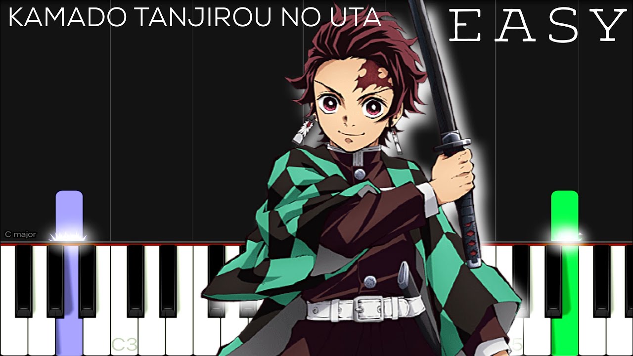 Demon Slayer - Kimetsu no Yaiba (Ep.19 ED) - &ldquo;Kamado Tanjiro no Uta&rdquo; | EASY Piano Tutorial