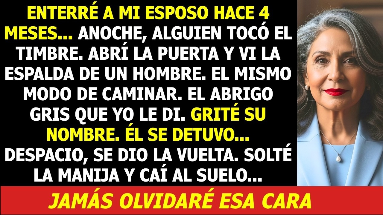 Enterré a Mi Marido Hace 4 Meses    Anoche, un Hombre Con su Abrigo se Giró Despacio y