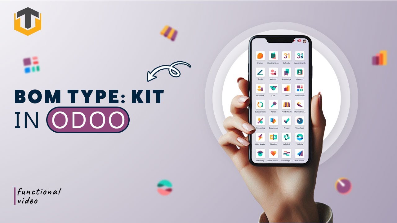 Odoo Kit BoM Explained - Using Business Case Study & Configuration in Manufacturing