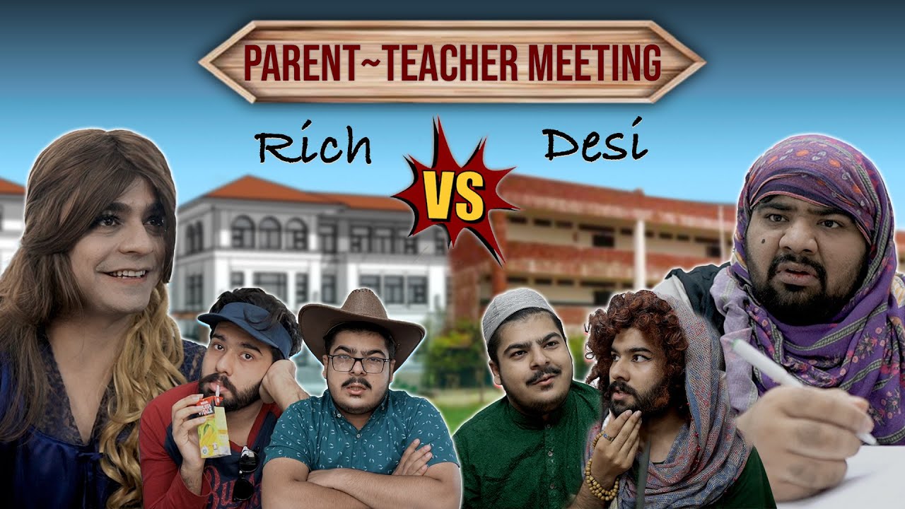 Parent Teacher Meeting - Rich Vs Desi | Unique MicroFilms | Comedy Skit | UMF