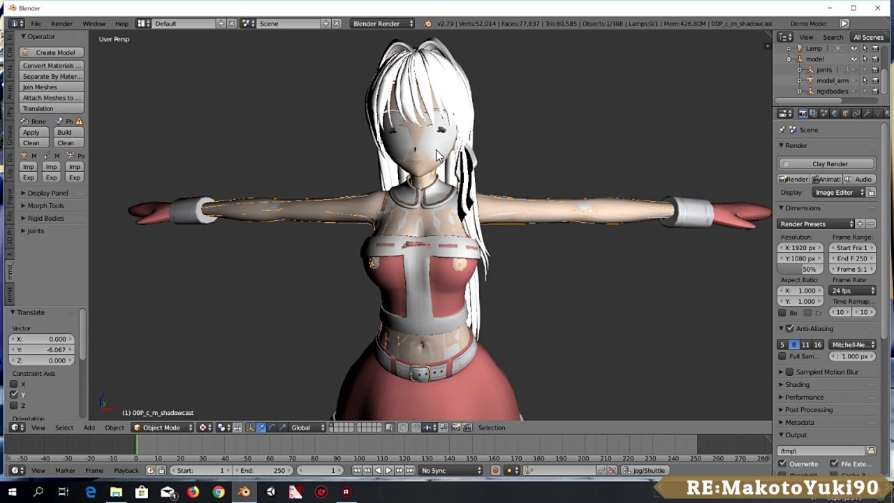 Tutorial koikatu/koikatsu export characters to blender