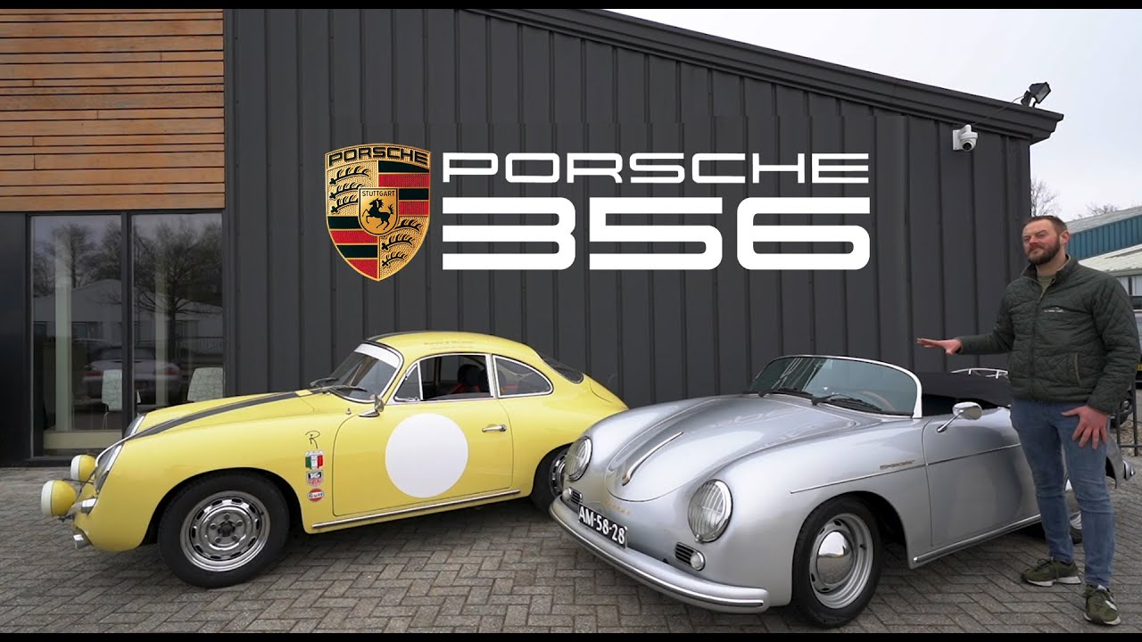Porsche 356C Rally en 356 Speedster (replica) vergeleken