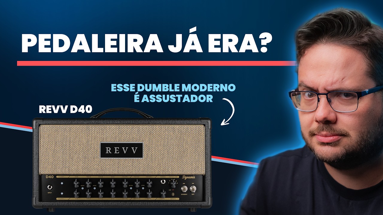 Muito MELHOR que Quad Cortex, Fractal ou Helix? | REVV D40