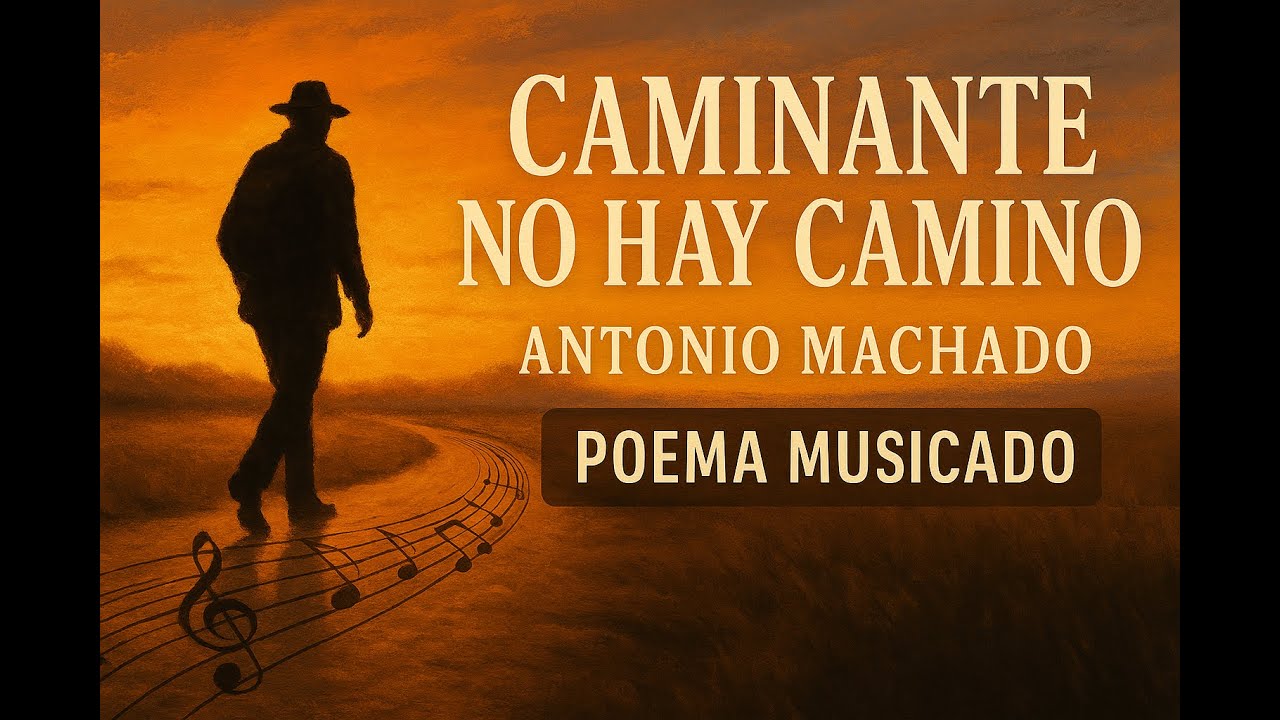 Caminante no hay camino - Antonio Machado ♬ Poema versionado con música