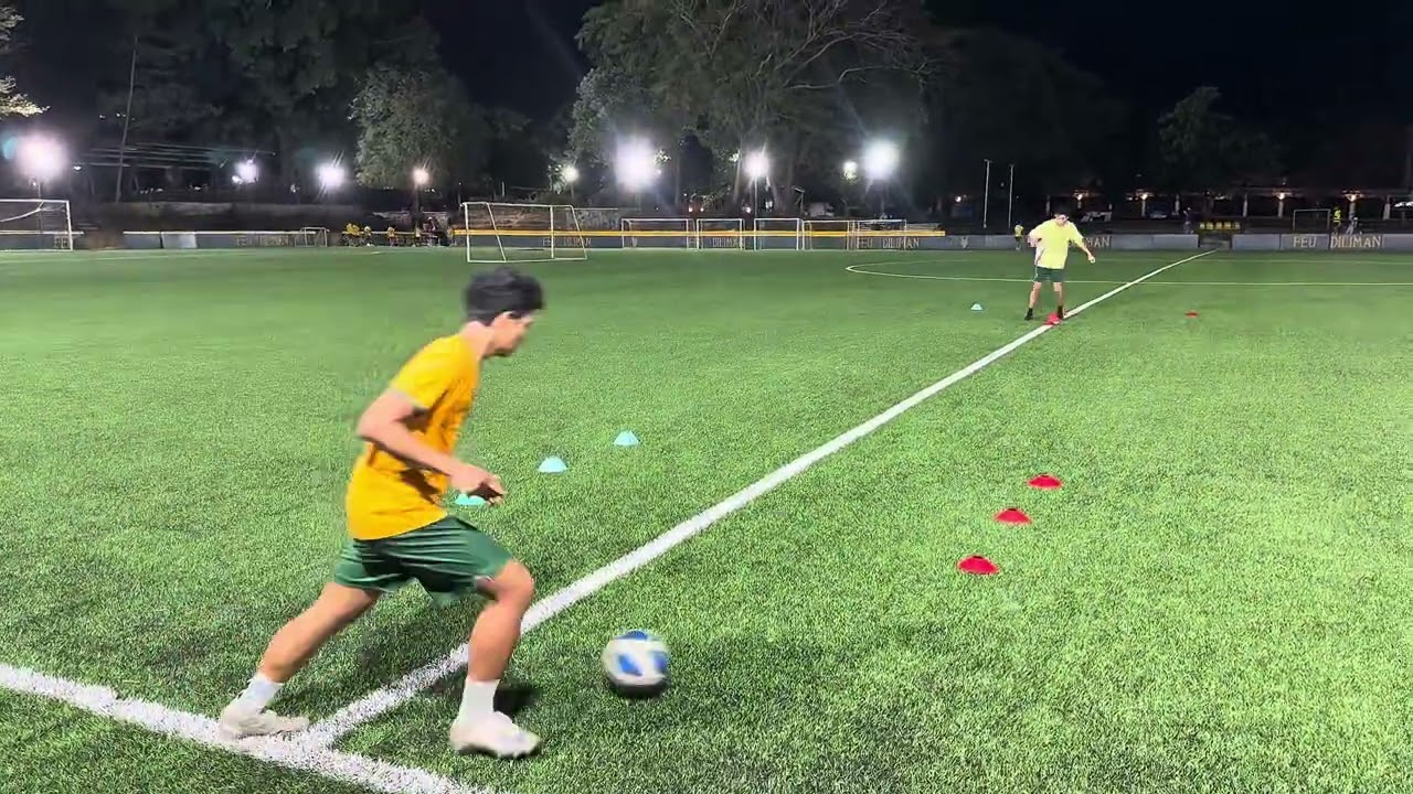 Light training at FEU Diliman. 