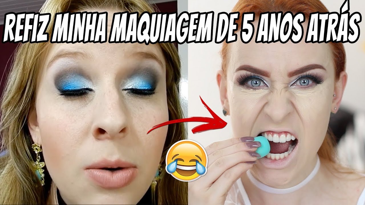 REFIZ MINHA PRIMEIRA MAQUIAGEM DO CANAL - Será que deu certo??? | Priscila Simões