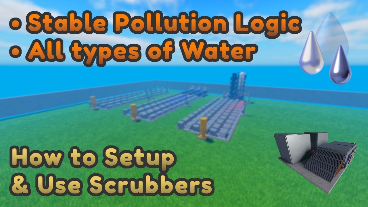 Scrubber Setup Tutorial | Industrialist Roblox