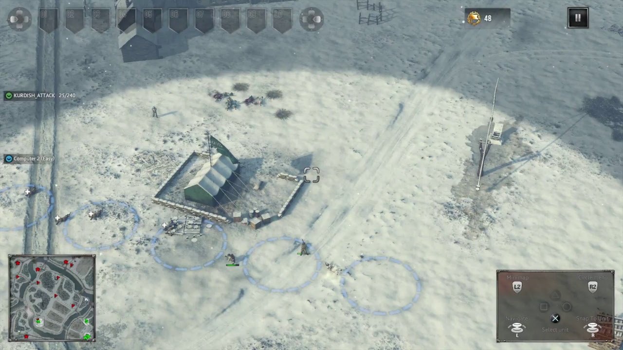 SUDDEN STRIKE 4 / LIVE PS4 PRO GAMEPLAY