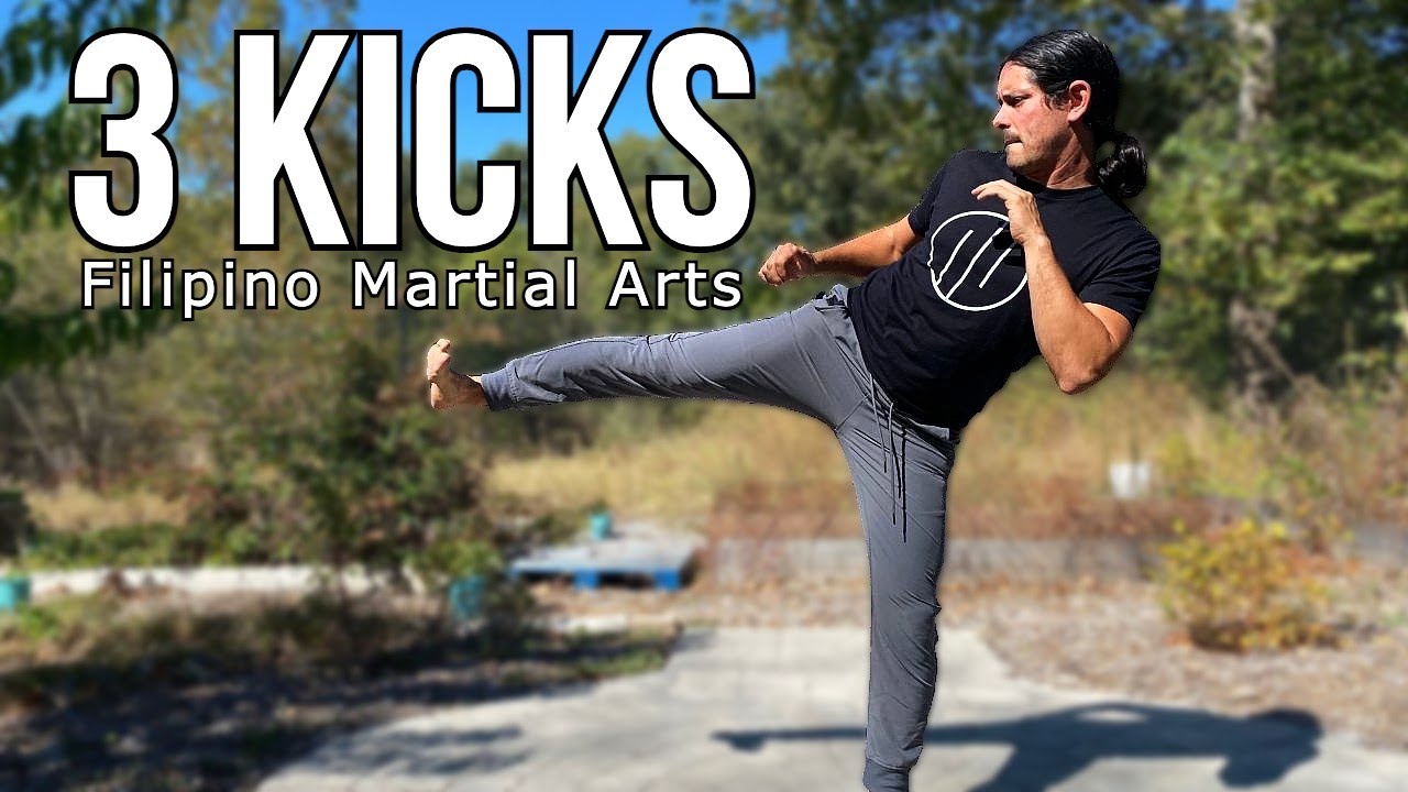 3 Basic Kicks of Filipino Martial Arts