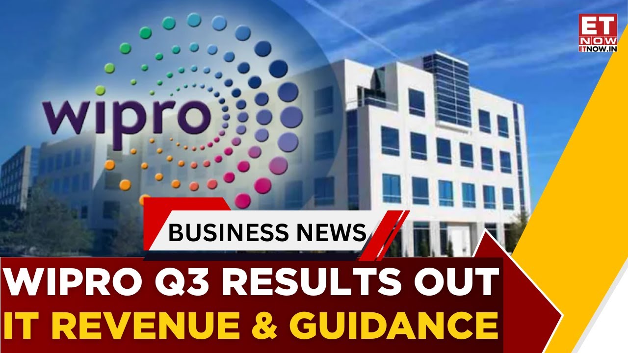 Wipro Q3 Results: IT Revenue Grows, Sequential Guidance 0%-2% CC | Mgmt Decodes Numbers | ET Now