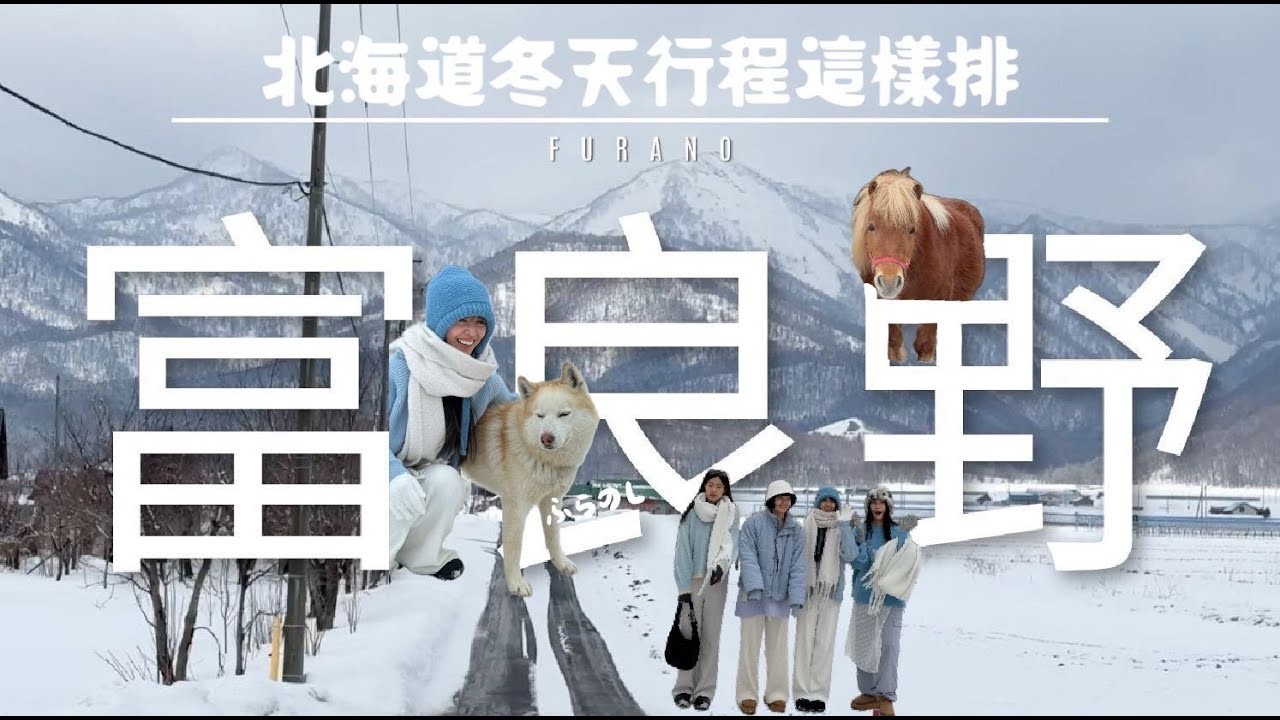 北海道冬季巡禮：白鬚瀑布、狗拉雪橇、精靈森林露台【Golike x Ann】《國外旅遊推薦》EP22