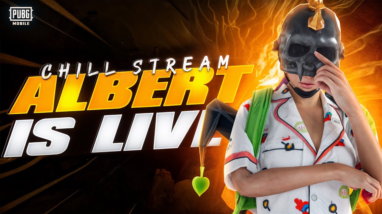 NIGHT CHILL STREAM🙂 ALBERT IS LIVE | PUBG MOBILE