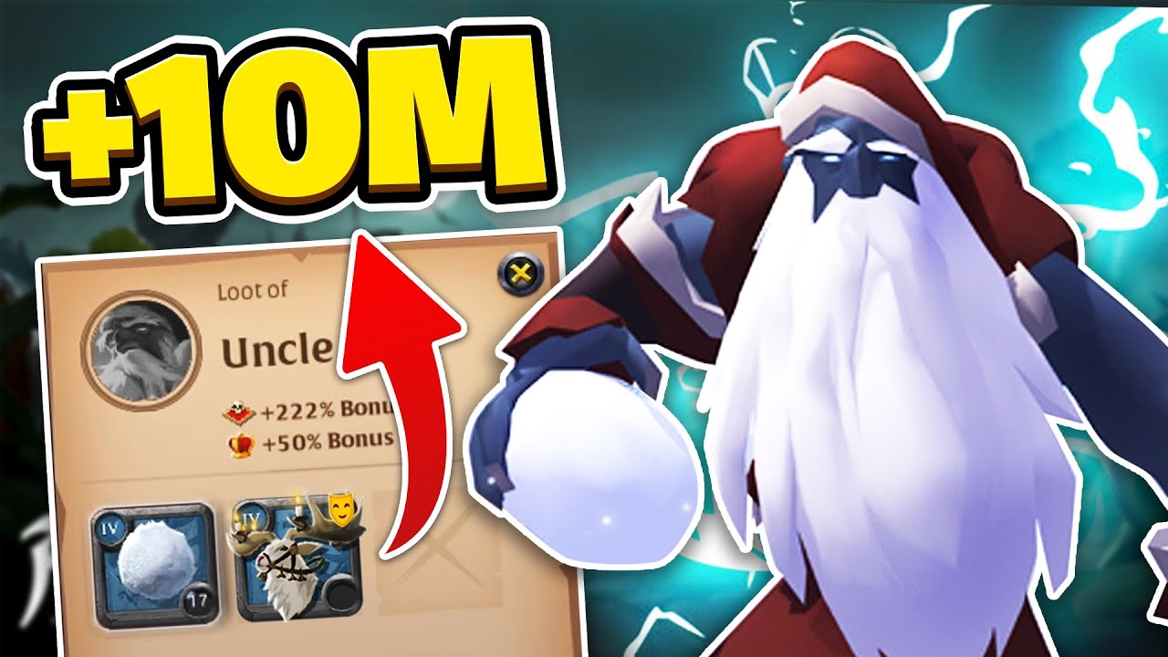 UNCLE FROST Ruined CHRISTMAS! | Albion Online (0.4% DROP)