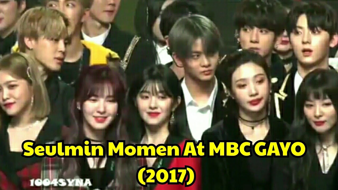 SEULMIN MOMEN AT MBC GAYO (31 DECEMBER 2017)