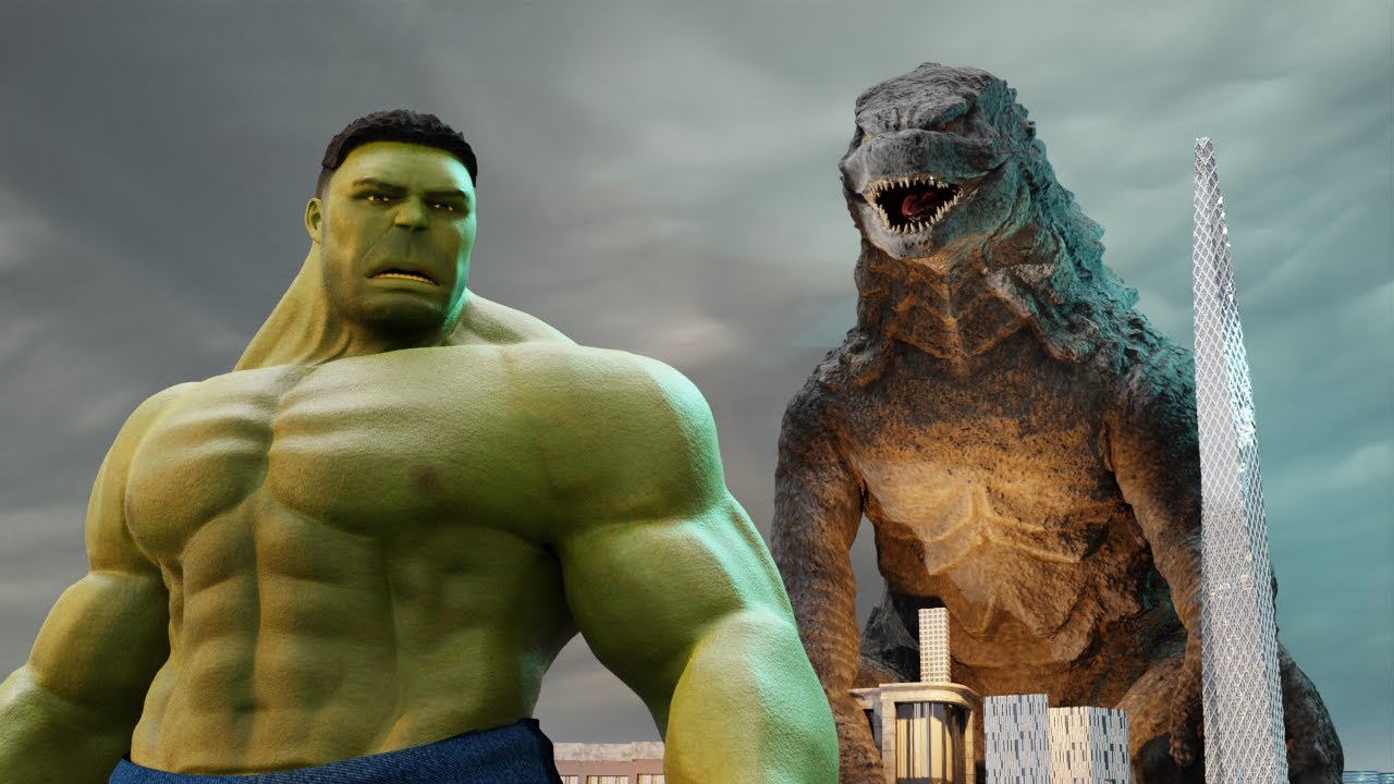 Hulk Vs. Godzilla - Part 2