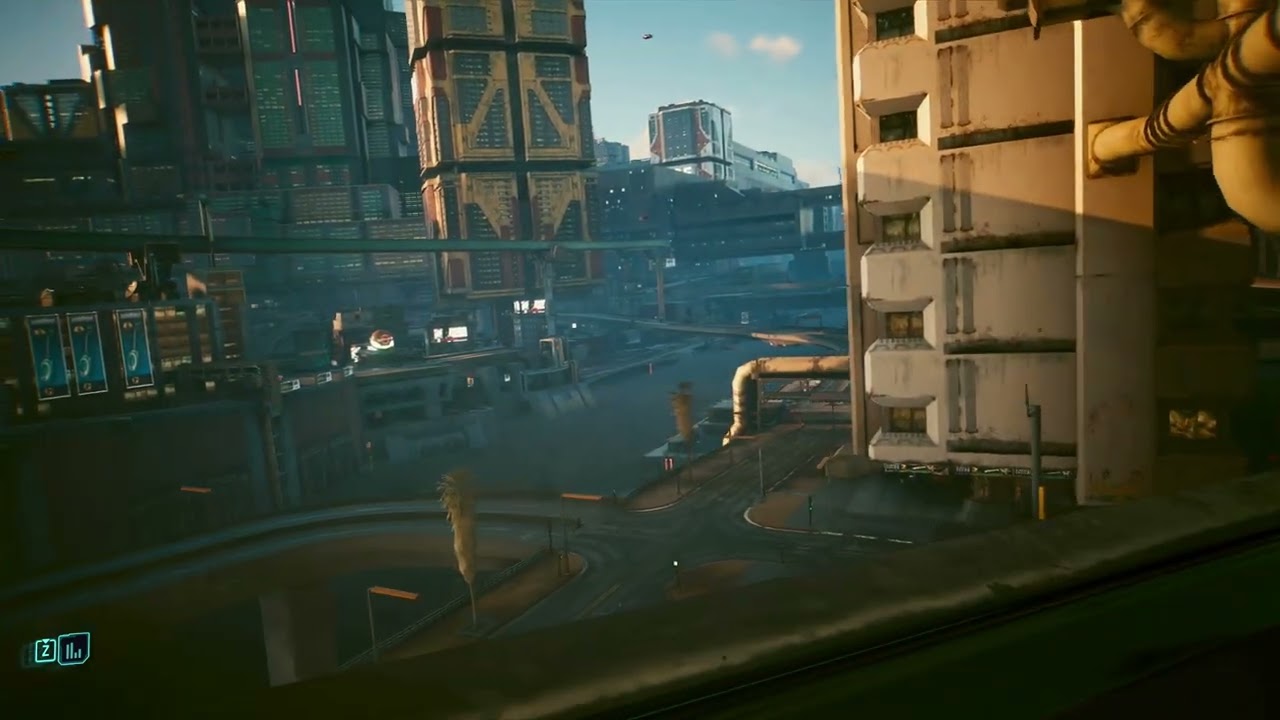 NCART view in Night City | Cyberpunk2077 - ASMR 2KView