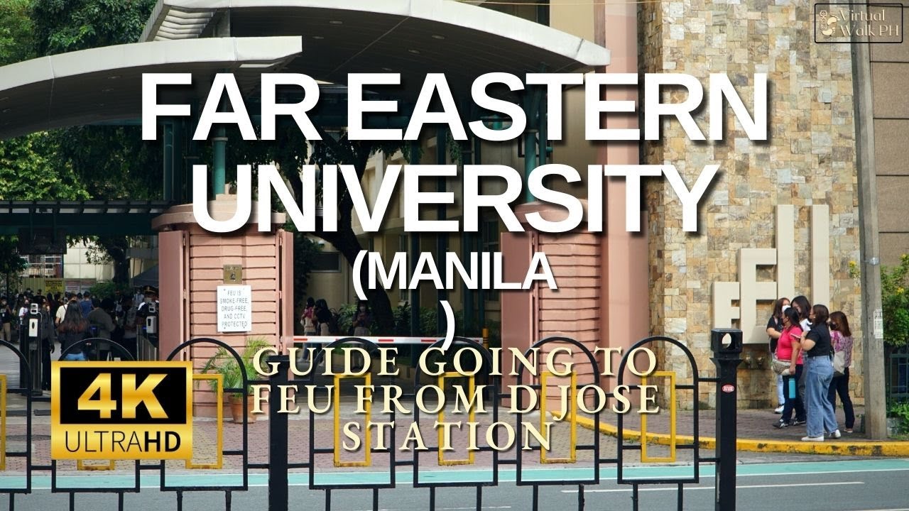 4K Walk from D Jose Station to FEU 