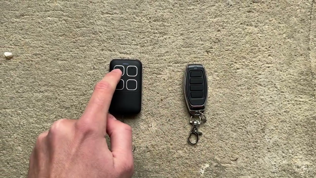 Ersatz Handsender, Fernbedienung, Garagen&ouml;ffner anlernen Universal
