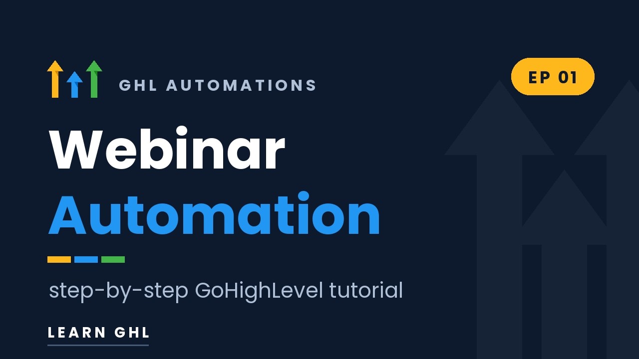 Webinar Automation in GoHighLevel