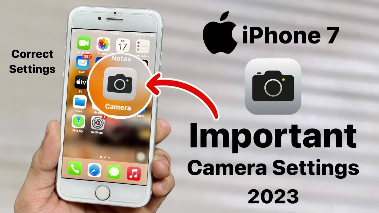 iPhone 7 Top Best Camera Settings 🔥 || Very Important iPhone Camera Settings