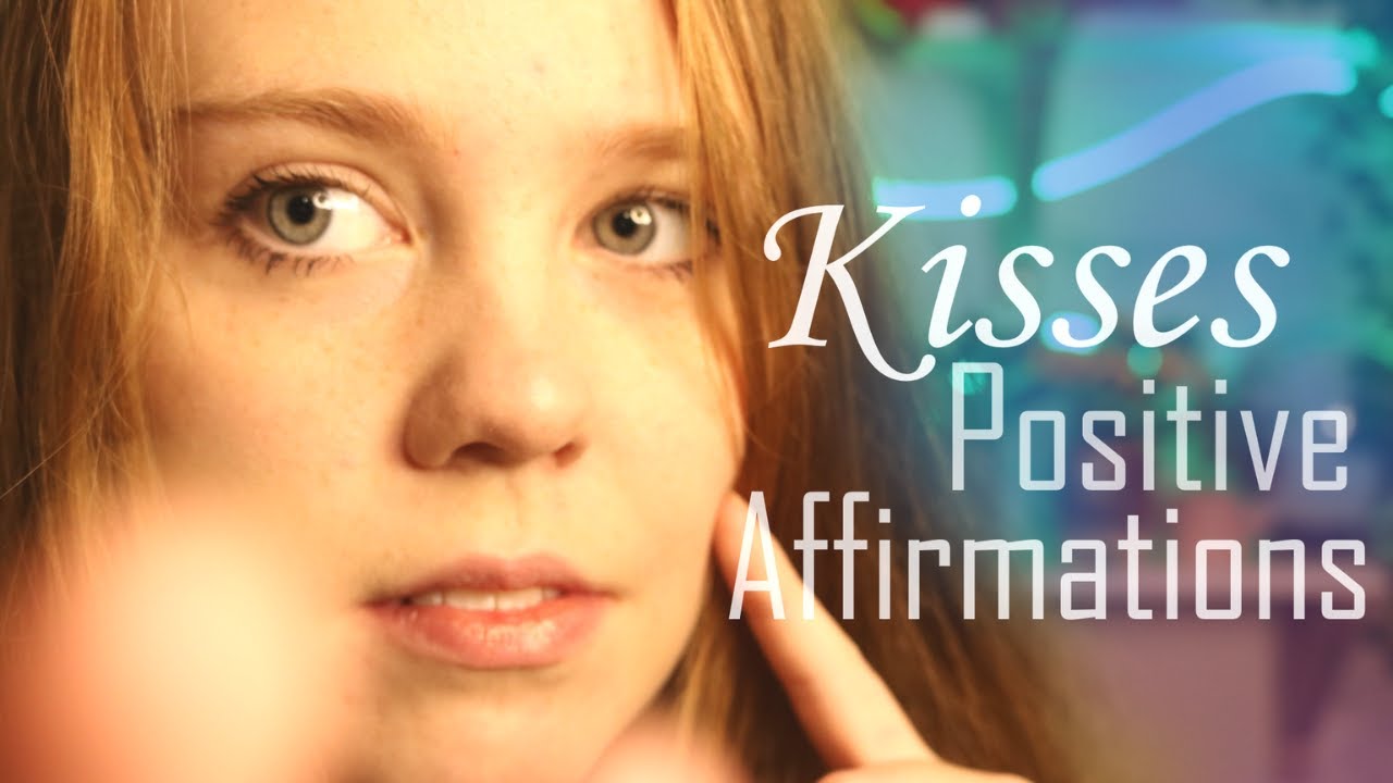 ASMR - Keeping You Company 💙 With Kisses & Positive Affirmations (Whispered)