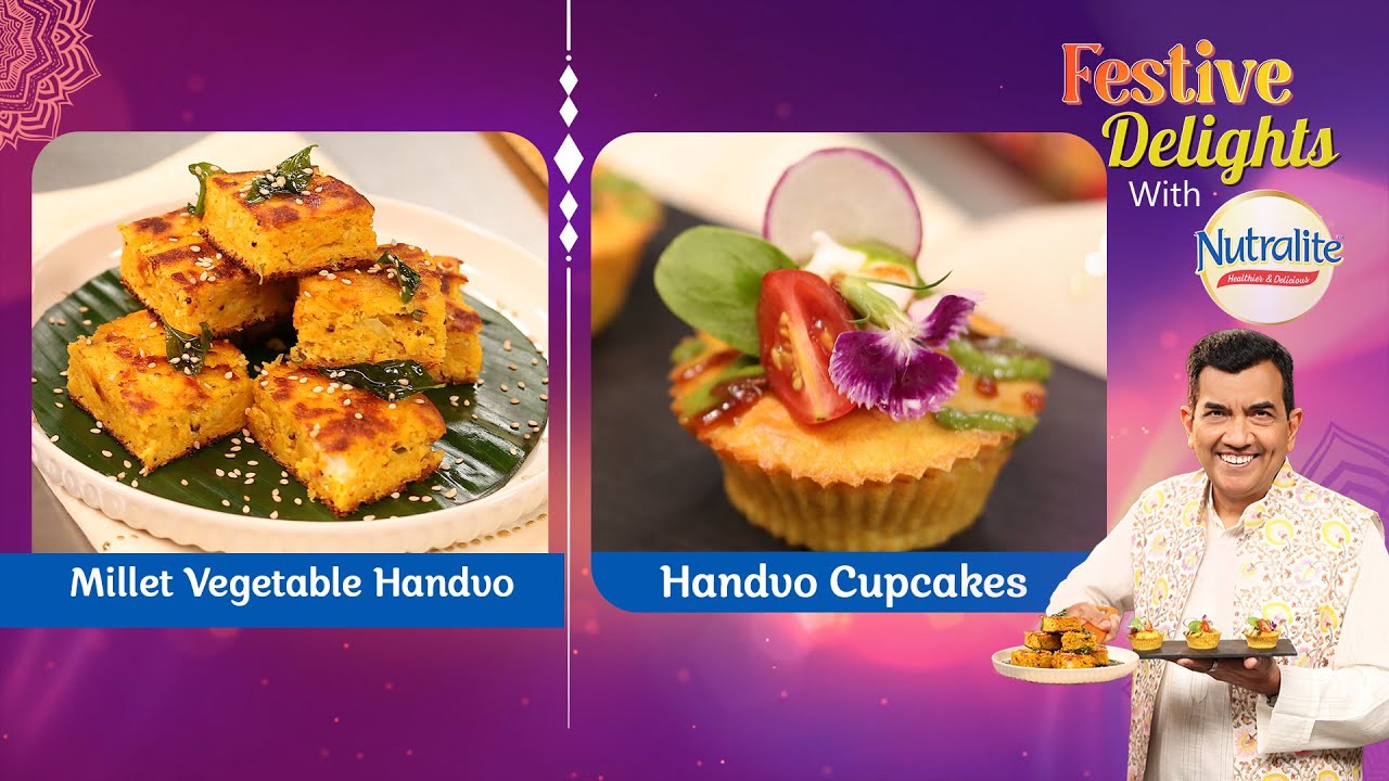 Millet Vegetable Handvo & Cupcakes | Navratri Special | Festive Delight with Nutralite