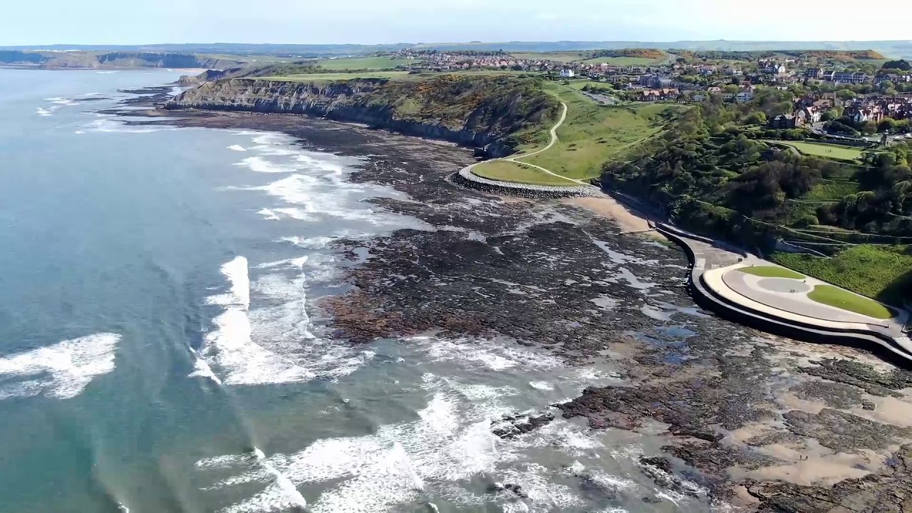 A Drone Adventure on a Sunny Day in Scarborough South Bay
