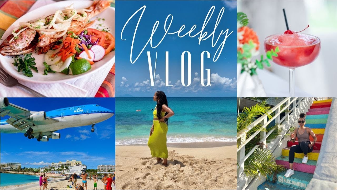 My Trip to Saint Maarten! (AMAZING Swimwear Try-On) | VLOG