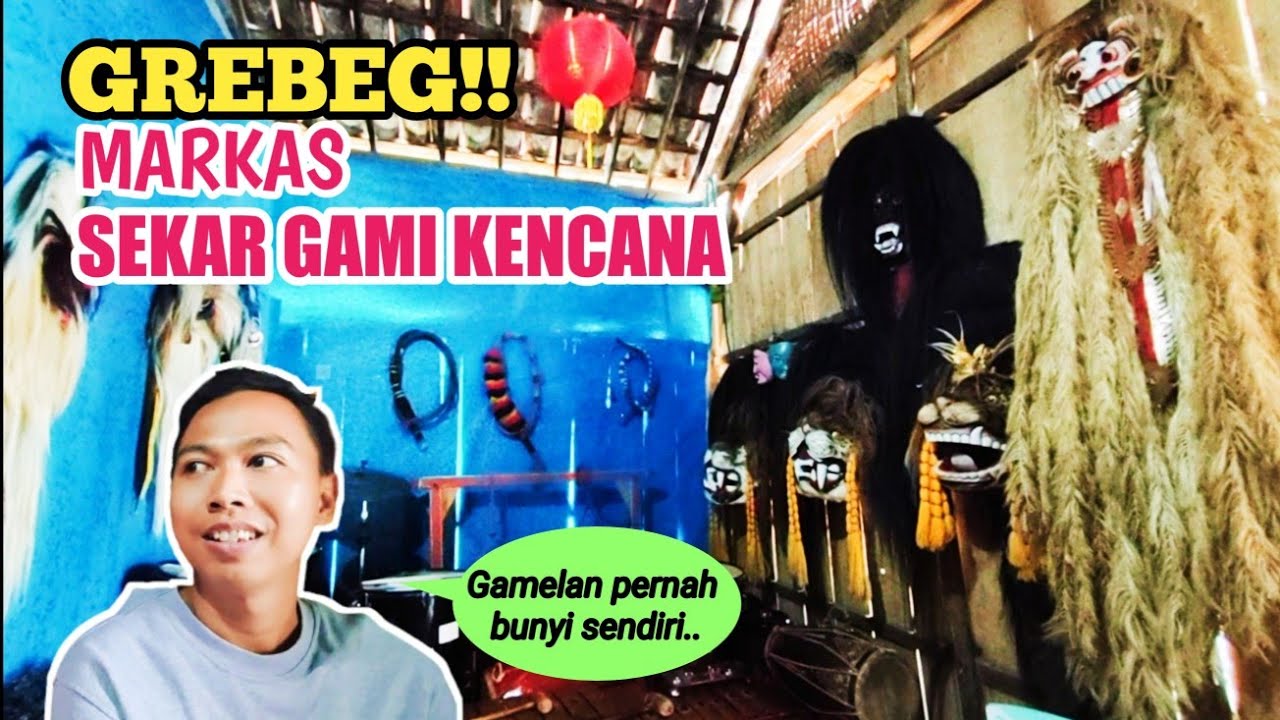 Review Lengkap Markas Sanggar Seni Budaya SEKAR GAMI KENCANA‼️Ada Gamelan bunyi Sendiri