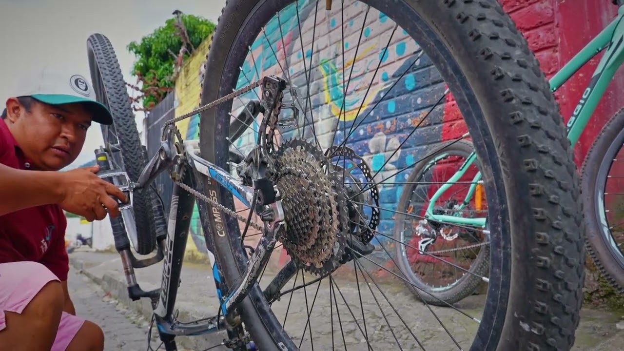 dropout de bicicleta reparado