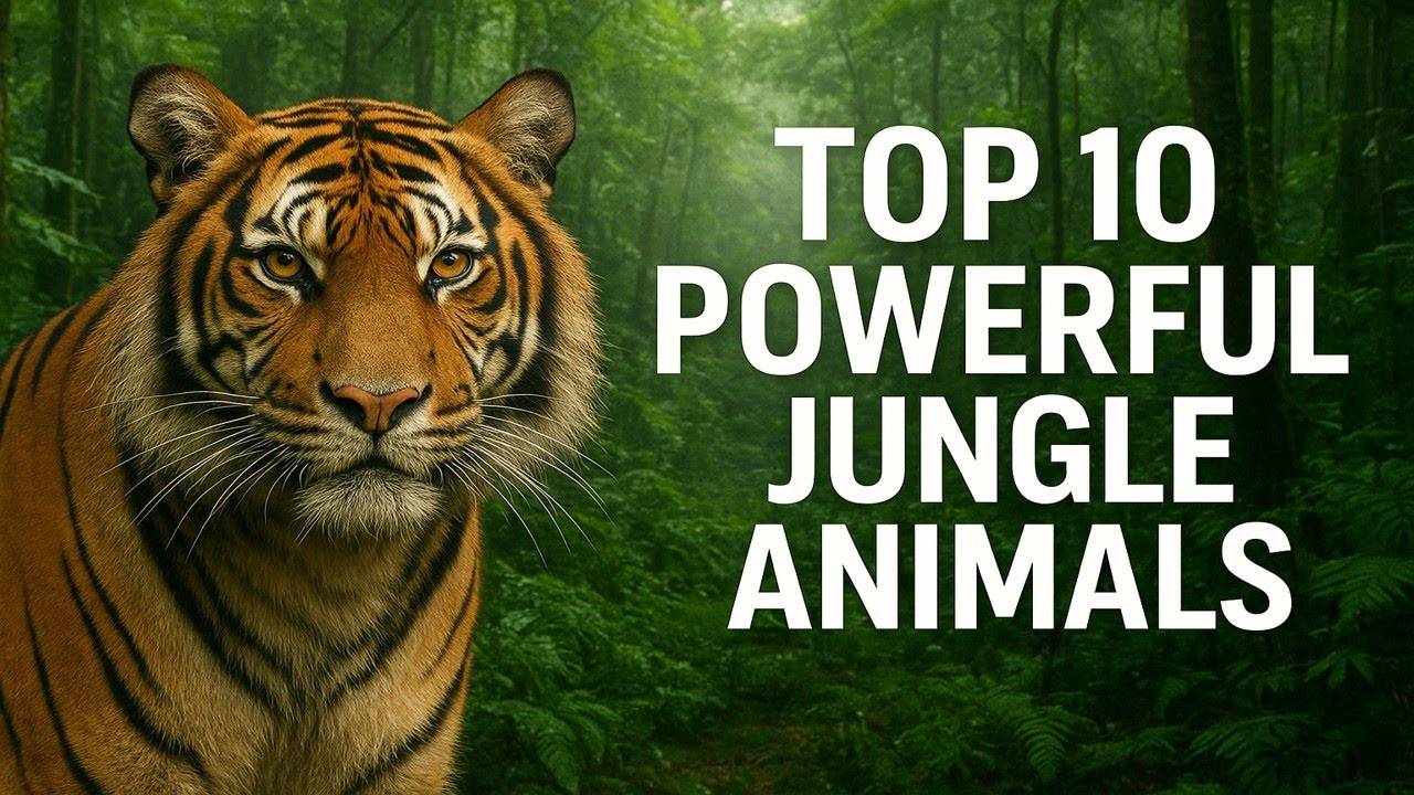 Top 10 Powerfull Jungle Animals in the World