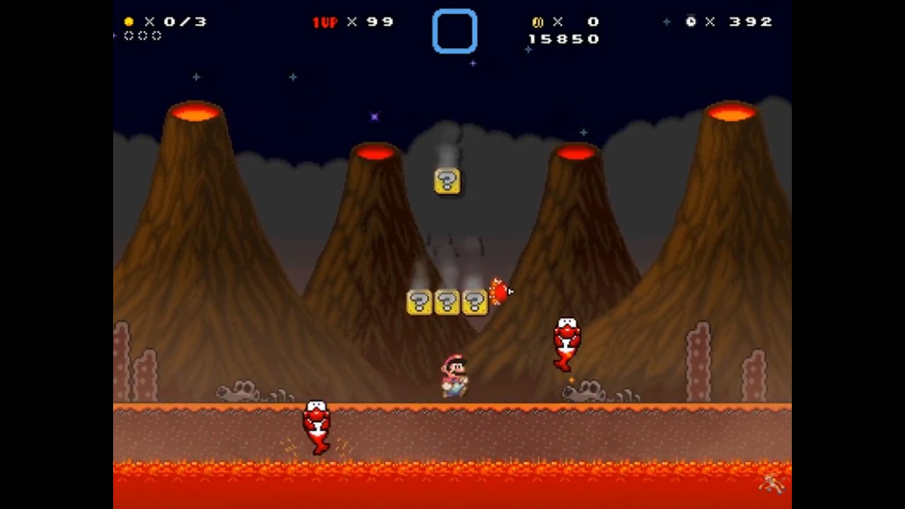 [SMBX2] New SMW - Tomato Vocano (Test 2) SPOILER ALERT‼️